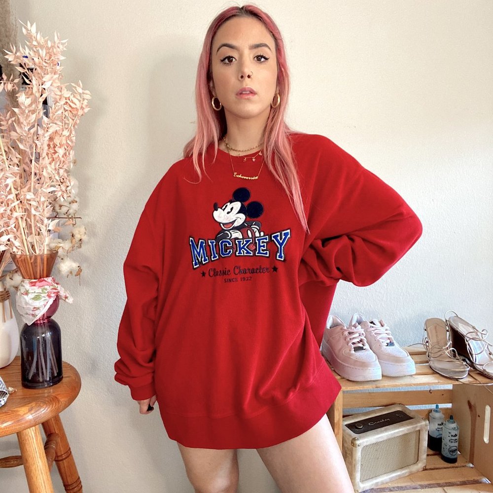 Vintage 1990's Disney Store Mickey Sweatshirt